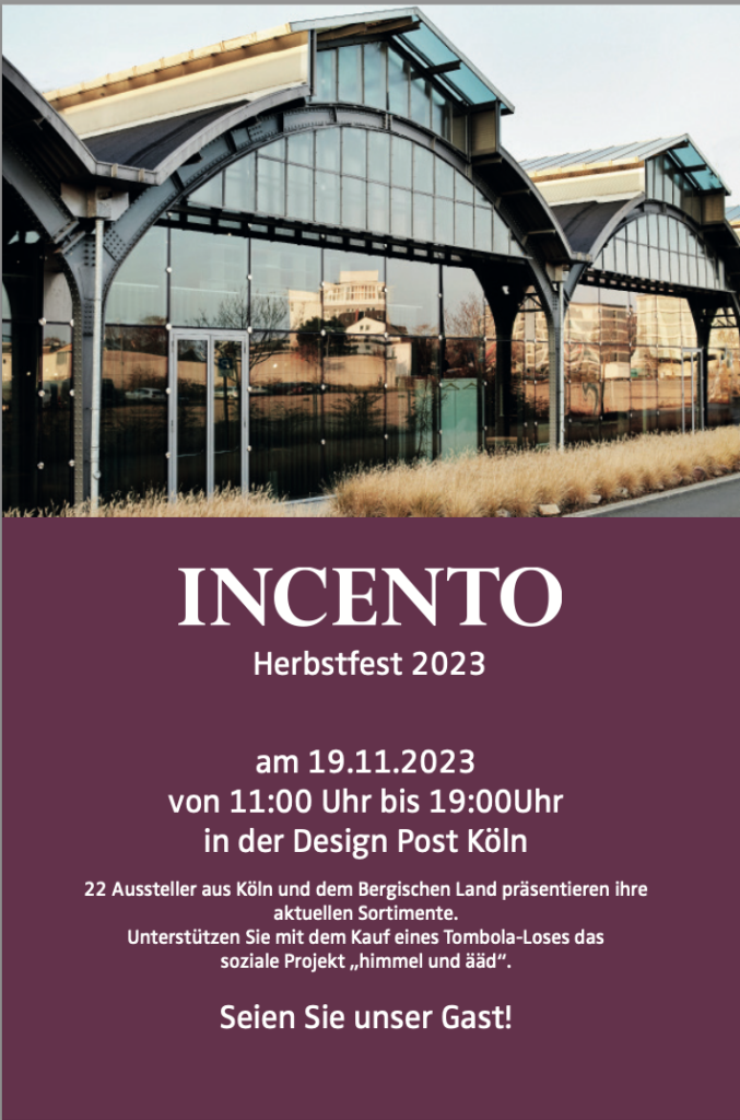 Einladung Incento Herbstfest